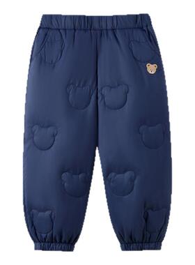 【三防】PawinPaw卡通小熊童装25秋冬新款男女宝宝保暖儿童羽绒裤