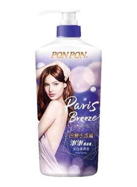 nice耐斯澎澎沐浴露ponpon台湾香浴乳肌Q弹润蓬松持久留香正品