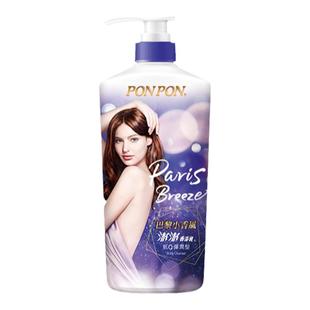 nice耐斯澎澎沐浴露ponpon台湾香浴乳肌Q弹润蓬松持久留香正品