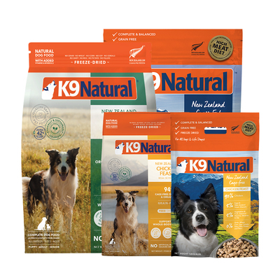 K9Natural全价犬冻干进口保税
