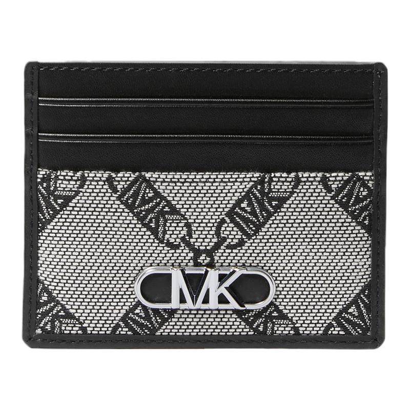 【圣诞礼物】MICHAEL KORS MK Hudson 男士菱形格链提花手拿卡包