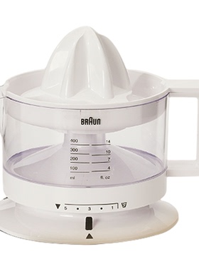 Braun博朗柳橙机CJ3000手动压榨橙汁机渣汁分离全自动小型榨汁机