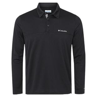 哥伦比亚户外2025秋冬男子轻薄速干防晒长袖POLO衫运动T恤AE1987