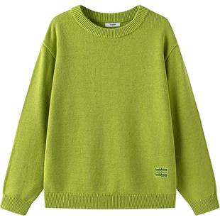巴拉巴拉儿童针织衫男童女童毛衣春秋款童装中大童宝宝套头打底衫
