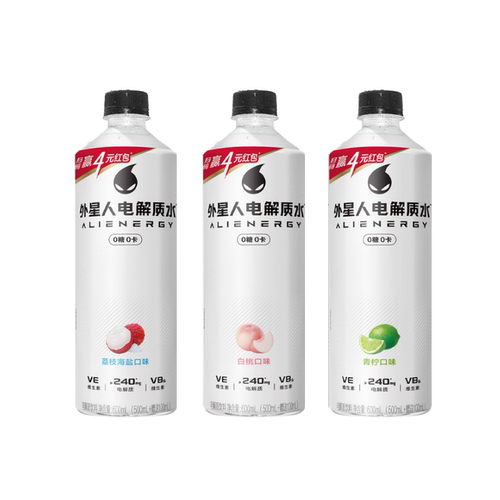 外星人电解质水饮料600mL*8瓶