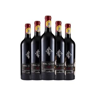 6瓶原箱 750ml 法国进口红酒拉慕城堡梅多克干红葡萄酒 小拉慕