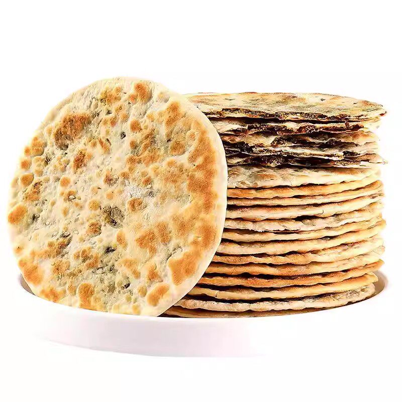 梅干菜锅盔开袋即食速食早餐饼安徽特产黄山烧饼零食休闲小吃食品