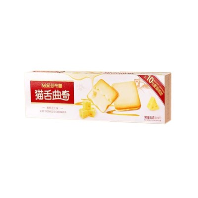莎布蕾猫舌曲奇饼干独立包装54g
