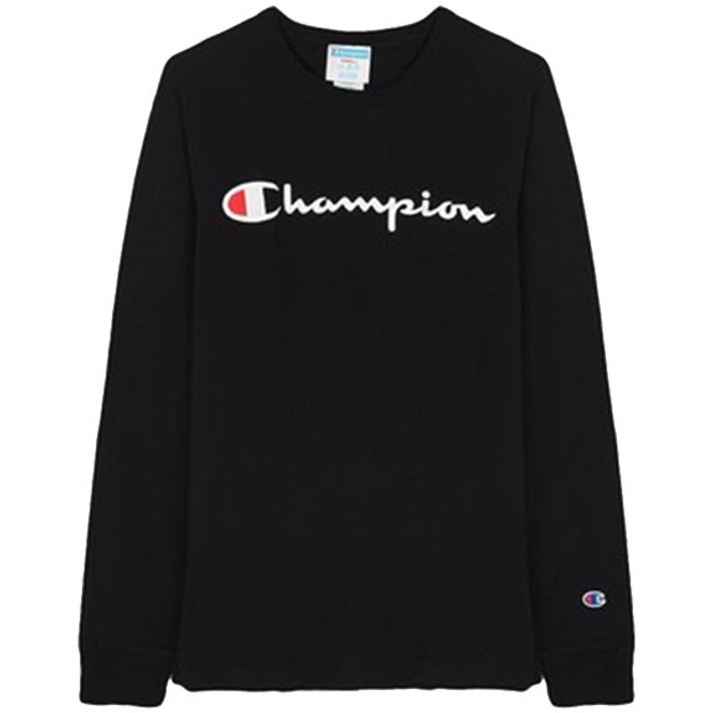 春秋男女T恤草写CHAMPION2020