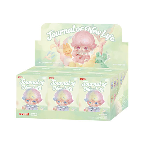 POPMART泡泡玛特DIMOO新生日记系列搪胶毛绒挂件正品盲盒礼物公仔