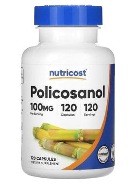 Nutricost,Policosanol, 100 mg, 120 Capsules