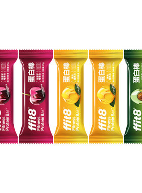 【尝鲜试吃】ffit8蛋白棒燕麦棒液体沙拉健康零食营养代餐组合