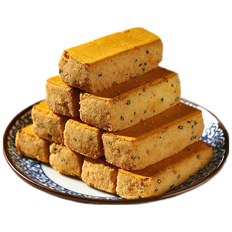 津顺祥黑芝麻咸蛋黄奶皮酥老式奶酥清真糕点天津特产早餐零食小吃