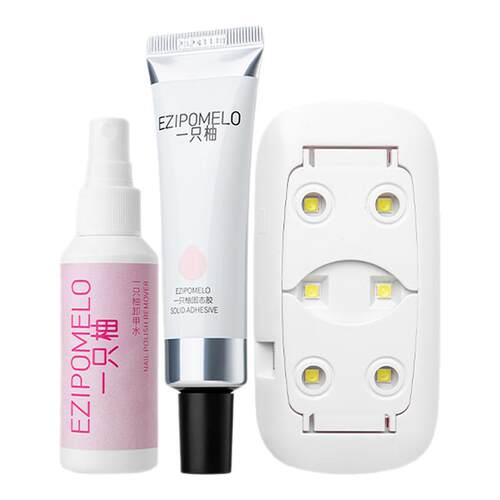 一只柚穿戴甲固态胶甲片胶专用