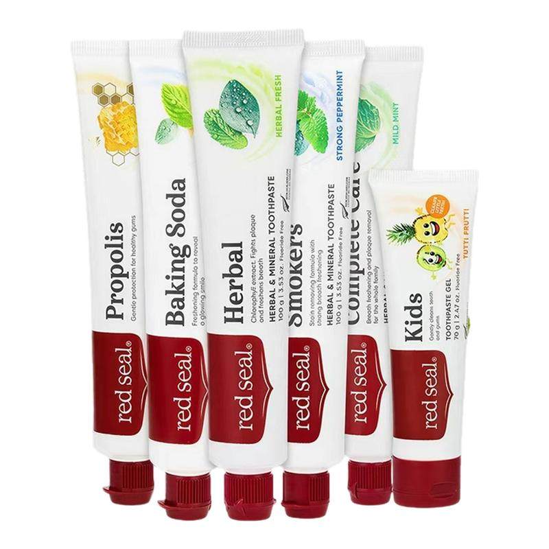 新西兰red seal红印蜂胶烟民草本小苏打牙膏去黄去渍亮白清新口气,洗护清洁剂/卫生巾/纸/香薰,牙膏,淘宝优惠券,粉丝福利购,淘宝优惠卷
