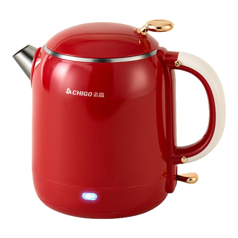 Chigo/志高智能恒温电热水壶家用保温烧水壶304不锈钢开水煲水壶