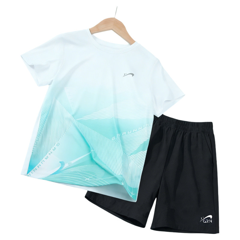 贵人鸟儿童运动套装男童短袖速干衣2026新款夏季运动服女大童夏装