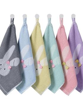 3条金号毛巾纯棉擦手巾儿童洗脸全棉卡通绣花宝宝A类吸水开学礼物