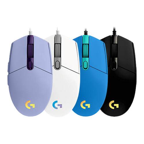 罗技G102二代有线电竞鼠标