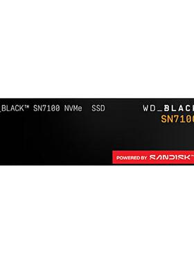 闪迪西数WD BLACK SN7100固态硬盘1T 2T 4T游戏笔记本电脑SSD M2