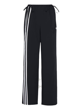 阿迪达斯三叶草女裤春季新款RIBBON PANT 缎带宽松运动裤KY5688