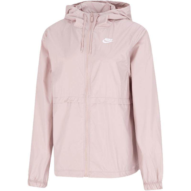 NIKE耐克粉色夹克女装2025新款梭织防风运动服连帽外套DM6180-601,运动服/休闲服装,运动茄克/外套,淘宝优惠券,粉丝福利购,淘宝优惠卷