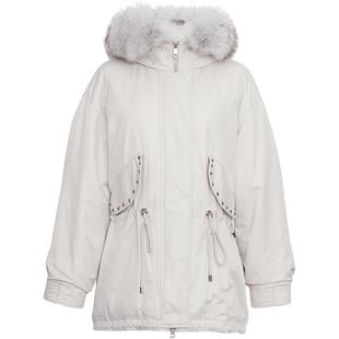 反季 LINC金羽杰羽絨服女款 羽絨服摩登毛領(lǐng)派克服外套女Y21602268