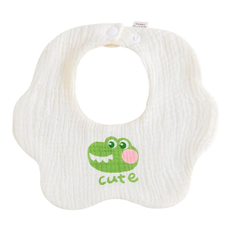 格格亲纱布围嘴0-3岁吸水A类纯棉