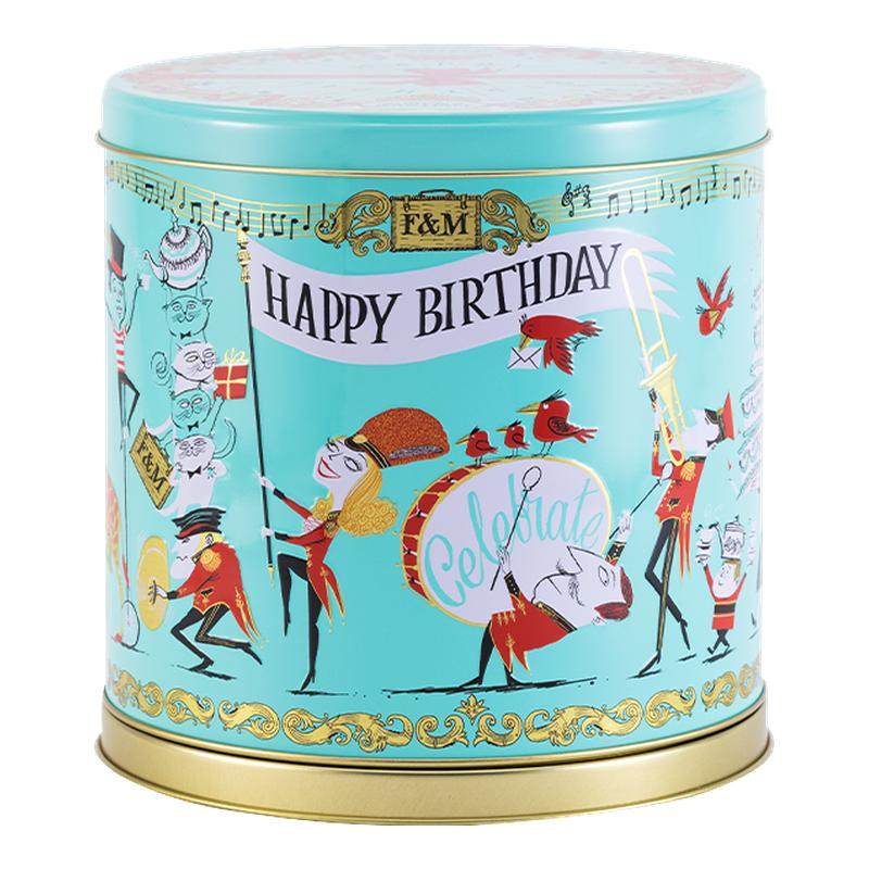 【百亿补贴】FortnumMason福南梅森英国曲奇饼八音盒饼干礼盒475g