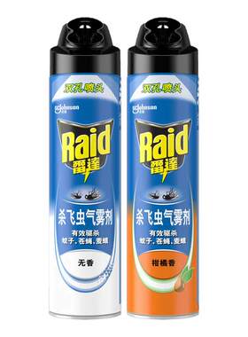 Raid雷达杀虫剂气雾剂600ml大瓶装双孔喷头（28年到期）