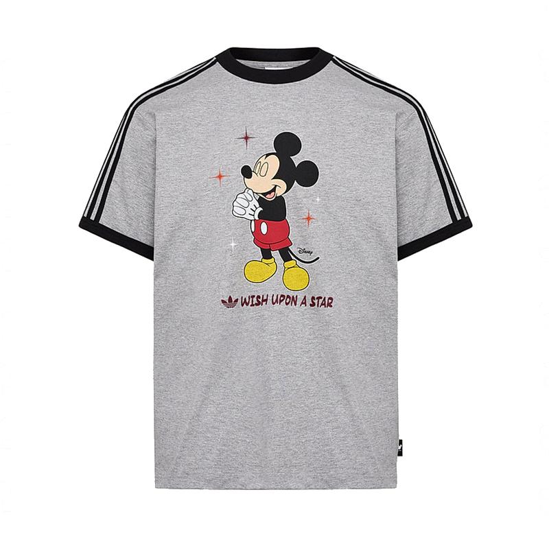 Adidas阿迪达斯女装2026夏季新款MICKEY WISH运动休闲T恤KT7775
