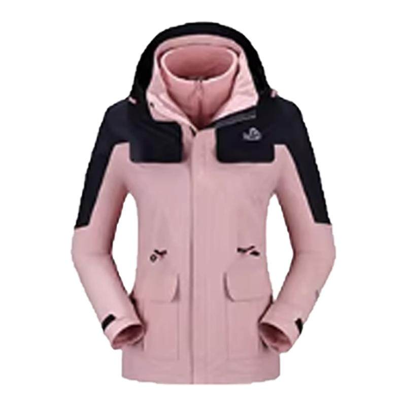 【山色樱花粉】伯希和户外冲锋衣三合一女26新款高颜值防风登山服,户外/登山/野营/旅行用品,冲锋衣,淘宝优惠券,粉丝福利购,淘宝优惠卷