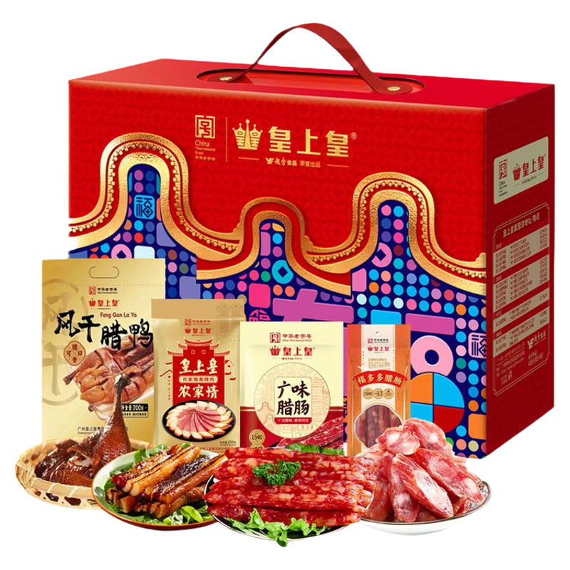 皇上皇有福腊广式腊味礼盒腊肠腊肉酒家正宗广式特产年货手信腊肠,粮油调味/速食/干货/烘焙,香肠/腊肠/烤肠,淘宝优惠券,粉丝福利购,淘宝优惠卷
