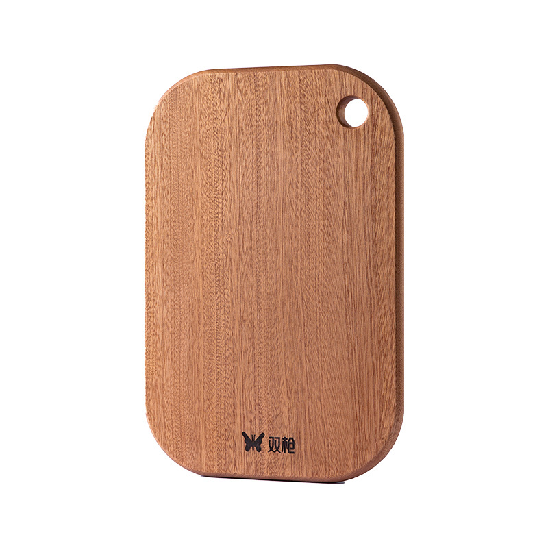 双枪乌檀木整木菜板厨房专用砧板