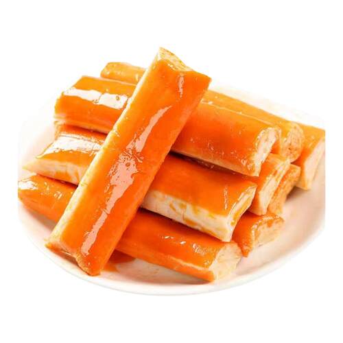 手撕蟹柳蟹棒即食风味蟹肉休闲追剧网红宿舍零食办公室解馋小吃