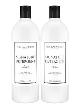 【百补】THE LAUNDRESS经典棉麻洗衣液1KG*2洗护三重酵素洗涤
