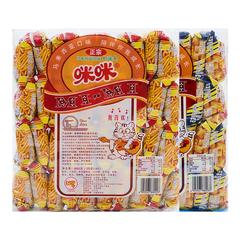 马来西亚风味咪咪虾条20g40袋蟹味粒8090后怀旧零食膨化小零食品