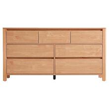 林氏家居北欧原木风电视柜收纳储物斗柜一体实木脚小户型家具