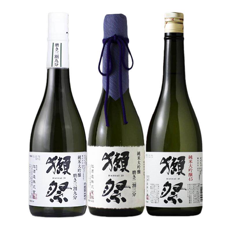 獭祭清酒23/39/45纯米大吟酿Dassai日本直邮日式清酒300ml