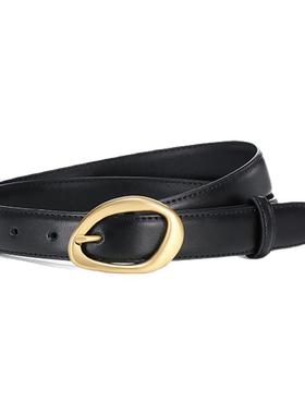 玫瑰同款真皮皮带女2024新款配牛仔裤设计感小众腰带带高级感夏季