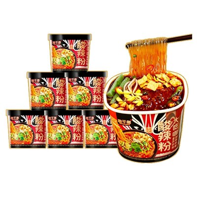 班干部贡菜酸辣粉大桶装方便速食