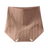 少女生短裤 芬腾纯棉内裤 女高腰收腹无痕抑菌裆本命年蛇年红色大码