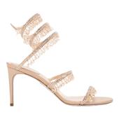 礼物 RENE CAOVILLA CHANDELIER系列水钻高跟凉鞋 RC女鞋