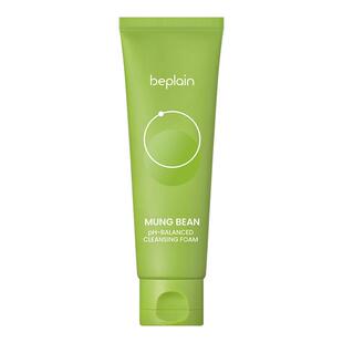 【百亿】韩国beplain绿豆洗面奶卸妆控油深层清洁温和洁面80ml