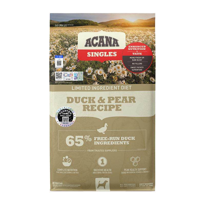 【百亿补贴】ACANA爱肯拿鸭肉梨狗粮成幼犬低敏去泪痕通用进口粮,宠物/宠物食品及用品,狗全价膨化粮,淘宝优惠券,粉丝福利购,淘宝优惠卷