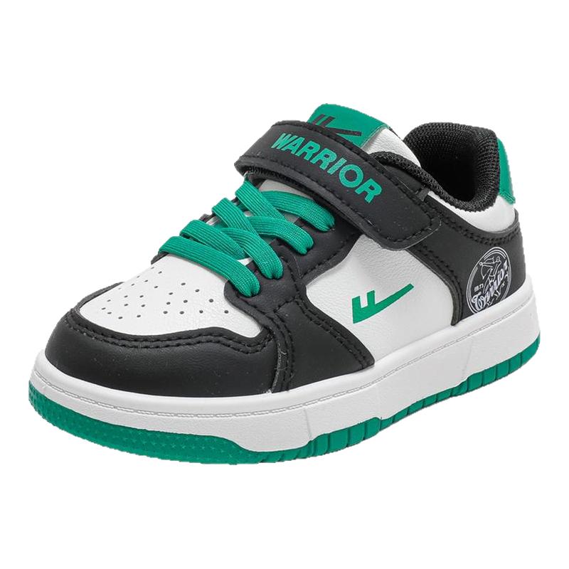 回力男童鞋子2025新款秋冬儿童板鞋皮面防水耐脏加绒二棉鞋运动鞋