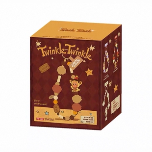 壹号POPMART泡泡玛特星星人美味时刻系列手机挂绳盲盒送礼挂链