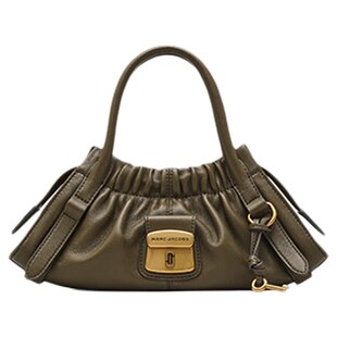 MARC 末折扣 JACOBS 莫杰 小号皮质柔软褶皱手提包 CRISTINA 季