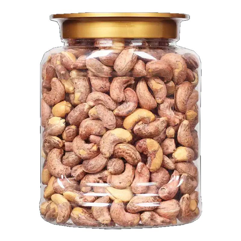 带皮腰果新货越南盐焗带衣带皮干果紫衣腰果坚果休闲零食年货炒货