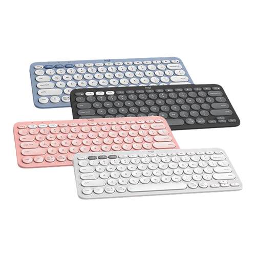 罗技K390蓝牙键盘便携多设备ipad